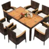 Wicker Patio Conversation Set restaurant tables and chairs table restaurant professionnel